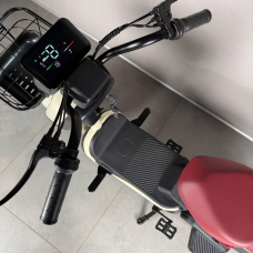 EVOBIKE Atlas 600W 48V 20Ah Молочный — электровелосипед для ежедневных поездок по городу, Фото 8