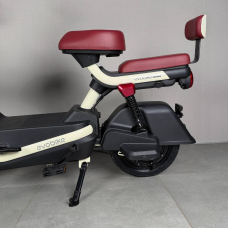 EVOBIKE Atlas PRO 14" 800W 60V 20Ah — электровелосипед с графеновым аккумулятором, до 30 км/ч, молочный, Фото 13