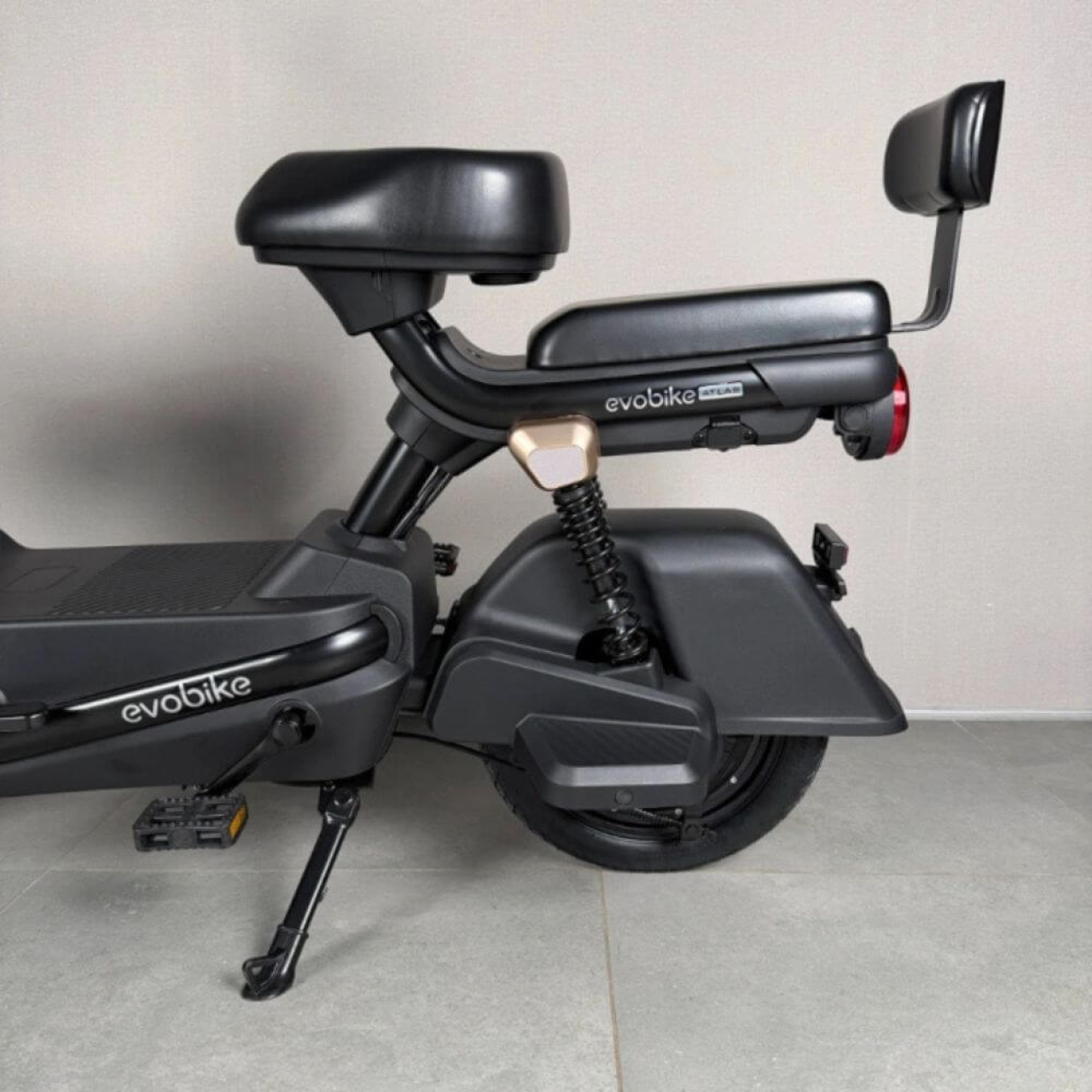 EVOBIKE Atlas PRO 14" 800W 60V 20Ah — электровелосипед с графеновым аккумулятором, до 30 км/ч, чёрный, Фото 2