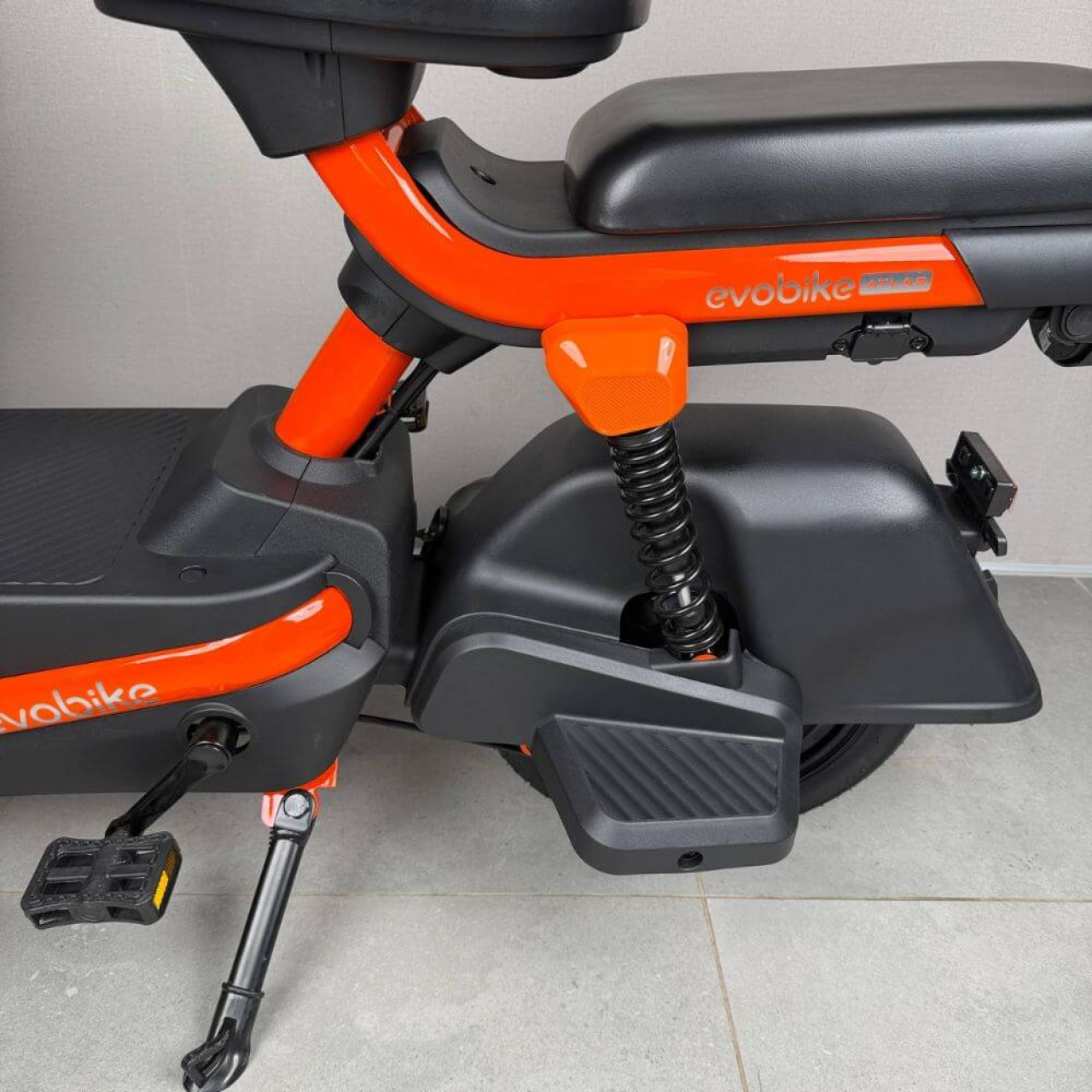 EVOBIKE Atlas PRO 14" 800W 60V 20Ah — электровелосипед с графеновым аккумулятором, до 30 км/ч, оранжевый, Фото 13