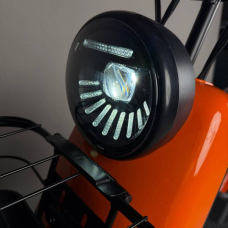 EVOBIKE Atlas PRO 14" 800W 60V 20Ah — электровелосипед с графеновым аккумулятором, до 30 км/ч, оранжевый, Фото 4