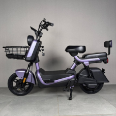 EVOBIKE Atlas PRO 14" 800W 60V 20Ah — электровелосипед с графеновым аккумулятором, до 30 км/ч, фиолетовый, Фото 13
