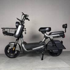 EVOBIKE Atlas PRO 14" 800W 60V 20Ah — электровелосипед с графеновым аккумулятором, до 30 км/ч, графит (серый), Фото 12