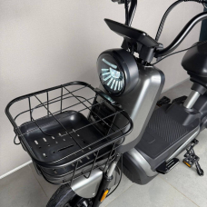 EVOBIKE Atlas PRO 14" 800W 60V 20Ah — электровелосипед с графеновым аккумулятором, до 30 км/ч, графит (серый), Фото 9