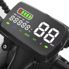 EVOBIKE Vivo N1 600W 48V 13Ah — электровелосипед 26" с LED-дисплеем и корзиной, графитового (серого) цвета, Фото 6