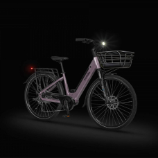 EVOBIKE Vivo N1 600W 48V 13Ah — электровелосипед 26" с LED-дисплеем и корзиной, графитового (серого) цвета, Фото 5