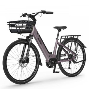 EVOBIKE Vivo N1 600W 48V 13Ah — электровелосипед 26" с LED-дисплеем и корзиной, графитового (серого) цвета