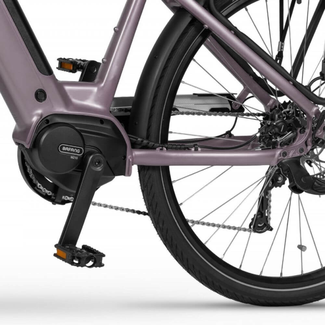 EVOBIKE Vivo N1 600W 48V 13Ah — электровелосипед 26" с LED-дисплеем и корзиной, графитового (серого) цвета, Фото 4