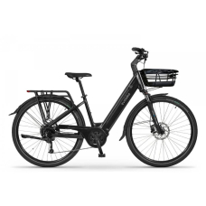 EVOBIKE Vivo N1 600W 48V 13Ah — электровелосипед 26" с LED-дисплеем и корзиной, чёрного цвета, Фото 4