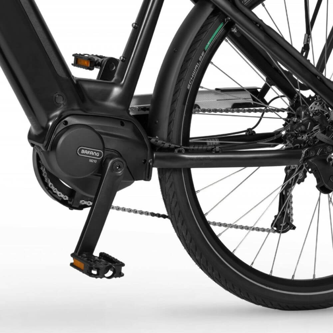 EVOBIKE Vivo N1 600W 48V 13Ah — электровелосипед 26" с LED-дисплеем и корзиной, чёрного цвета, Фото 5
