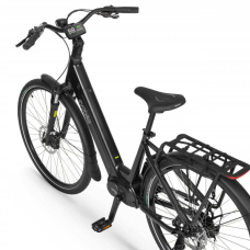 EVOBIKE Vivo N1 600W 48V 13Ah — электровелосипед 26" с LED-дисплеем и корзиной, чёрного цвета, Фото 7