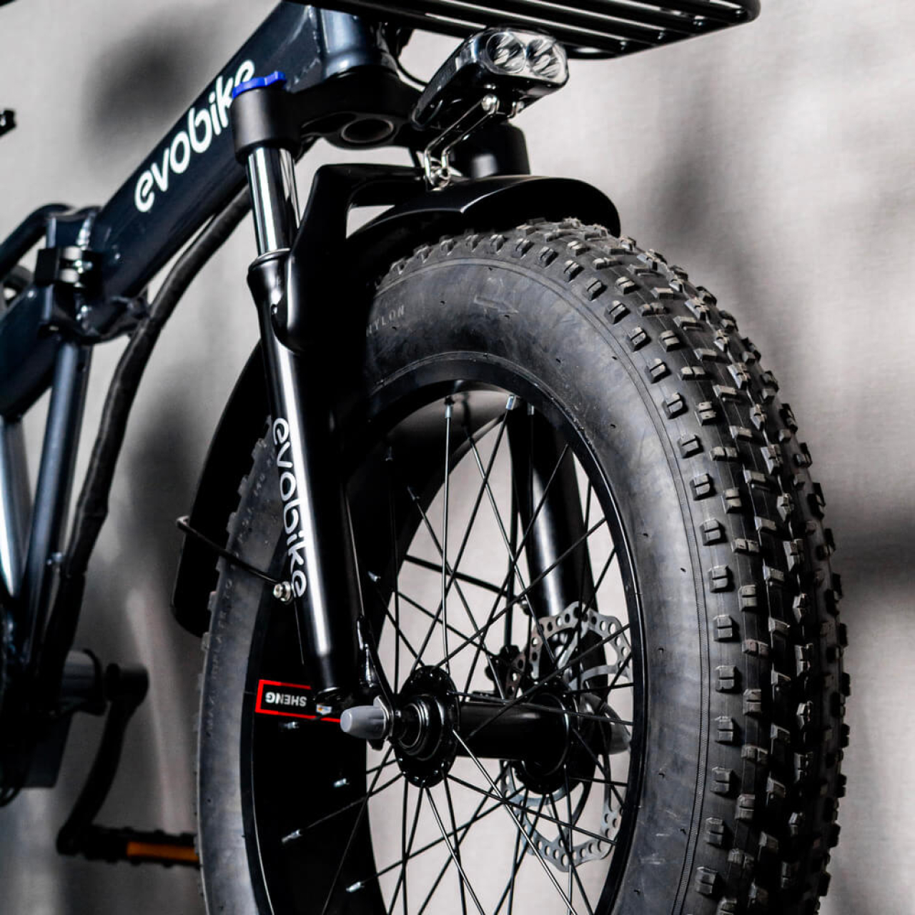 EVOBIKE Storm V8 1000W 48V — складной электровелосипед 20", графитового (серого) цвета, Фото 6