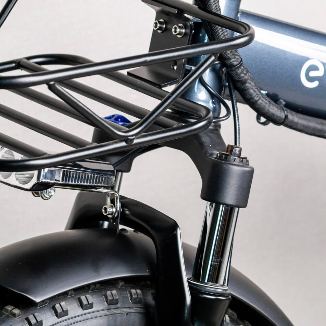 EVOBIKE Storm V8 1000W 48V — складной электровелосипед 20", графитового (серого) цвета, Фото 4