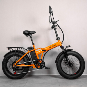 EVOBIKE Storm V8 1000W 48V — складной электровелосипед 20", оранжевого цвета