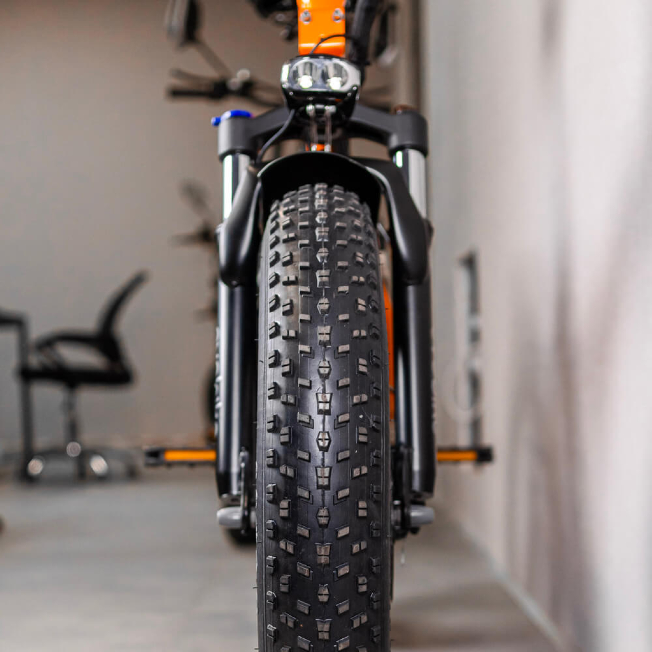EVOBIKE Storm V8 1000W 48V — складной электровелосипед 20", оранжевого цвета, Фото 5