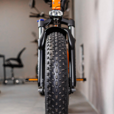 EVOBIKE Storm V8 1000W 48V — складной электровелосипед 20", оранжевого цвета, Фото 5