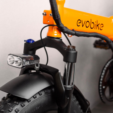 EVOBIKE Storm V8 1000W 48V — складной электровелосипед 20", оранжевого цвета, Фото 10