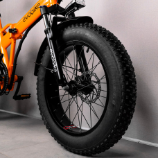 EVOBIKE Storm V8 1000W 48V — складной электровелосипед 20", оранжевого цвета, Фото 6