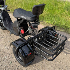 Електровелосипед EVOBIKE Grizzly X3 PRO 2500W 48V 24Ah триколісний, чорний, Фото 9