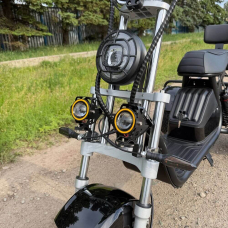 Електровелосипед EVOBIKE Grizzly X3 PRO 2500W 48V 24Ah триколісний, чорний, Фото 7