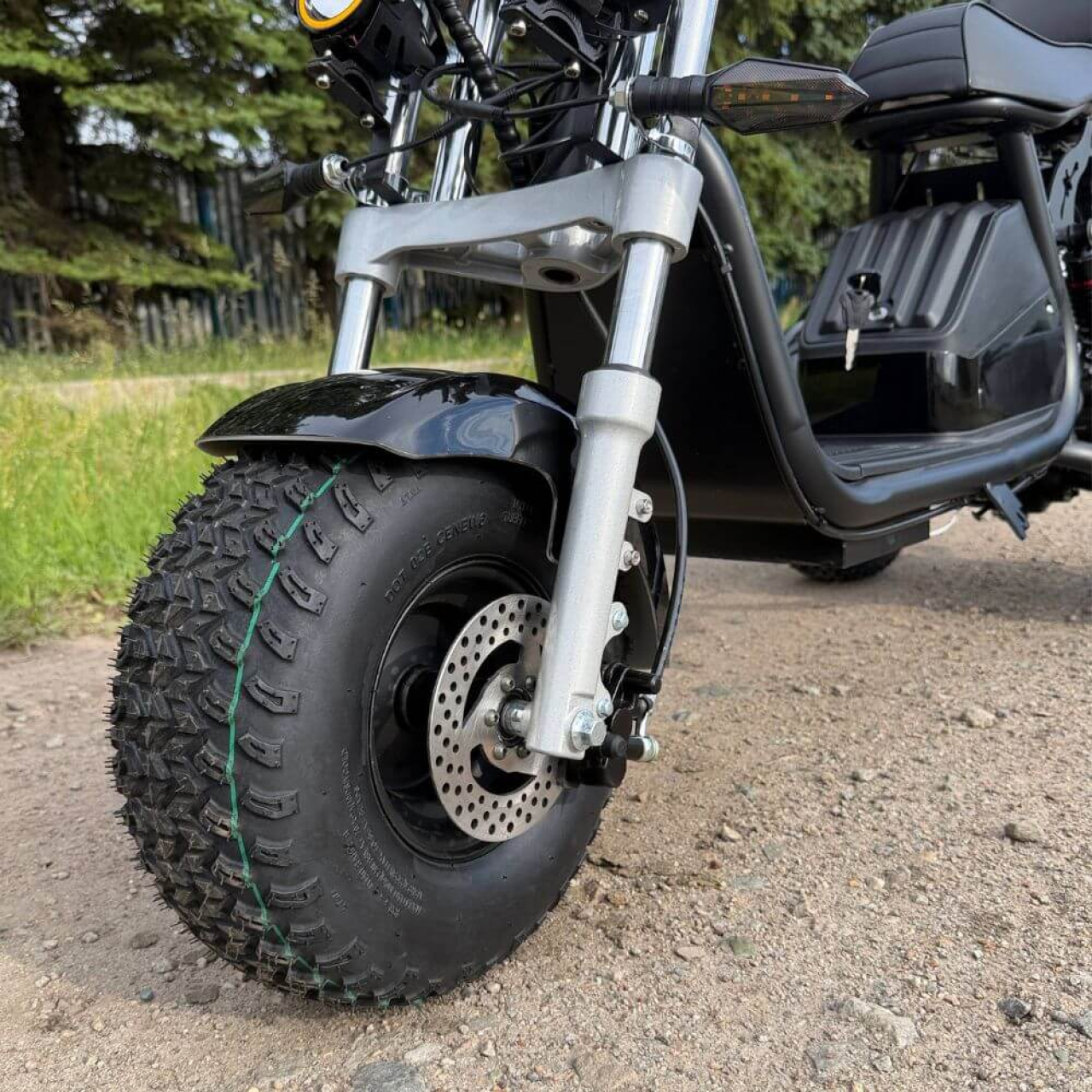 Електровелосипед EVOBIKE Grizzly X3 PRO 2500W 48V 24Ah триколісний, чорний, Фото 6