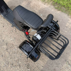 Електровелосипед EVOBIKE Grizzly X3 PRO 2500W 48V 24Ah триколісний, чорний, Фото 8