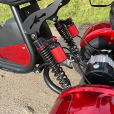 Електровелосипед EVOBIKE Grizzly X3 PRO 2500W 48V 24Ah триколісний, червоний, Фото 5
