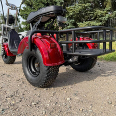 Електровелосипед EVOBIKE Grizzly X3 PRO 2500W 48V 24Ah триколісний, червоний, Фото 8