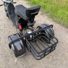 Електровелосипед EVOBIKE Grizzly X3 PRO 2500W 48V 24Ah триколісний, карбон, Фото 9