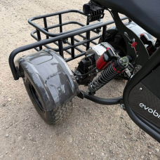 Електровелосипед EVOBIKE Grizzly X3 PRO 2500W 48V 24Ah триколісний, карбон, Фото 7