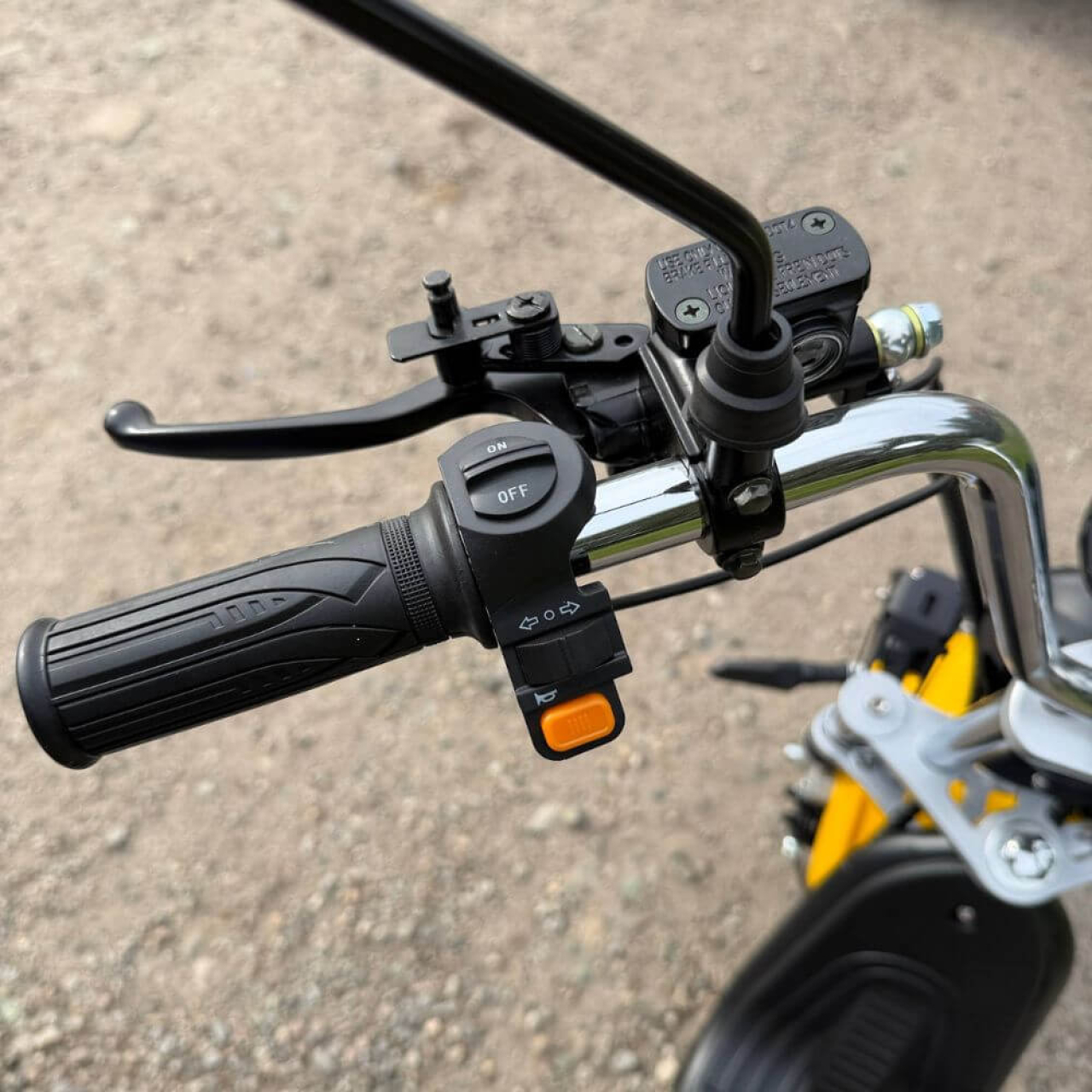 Електровелосипед EVOBIKE Grizzly X3 PRO 2500W 48V 24Ah триколісний, жовтий, Фото 9
